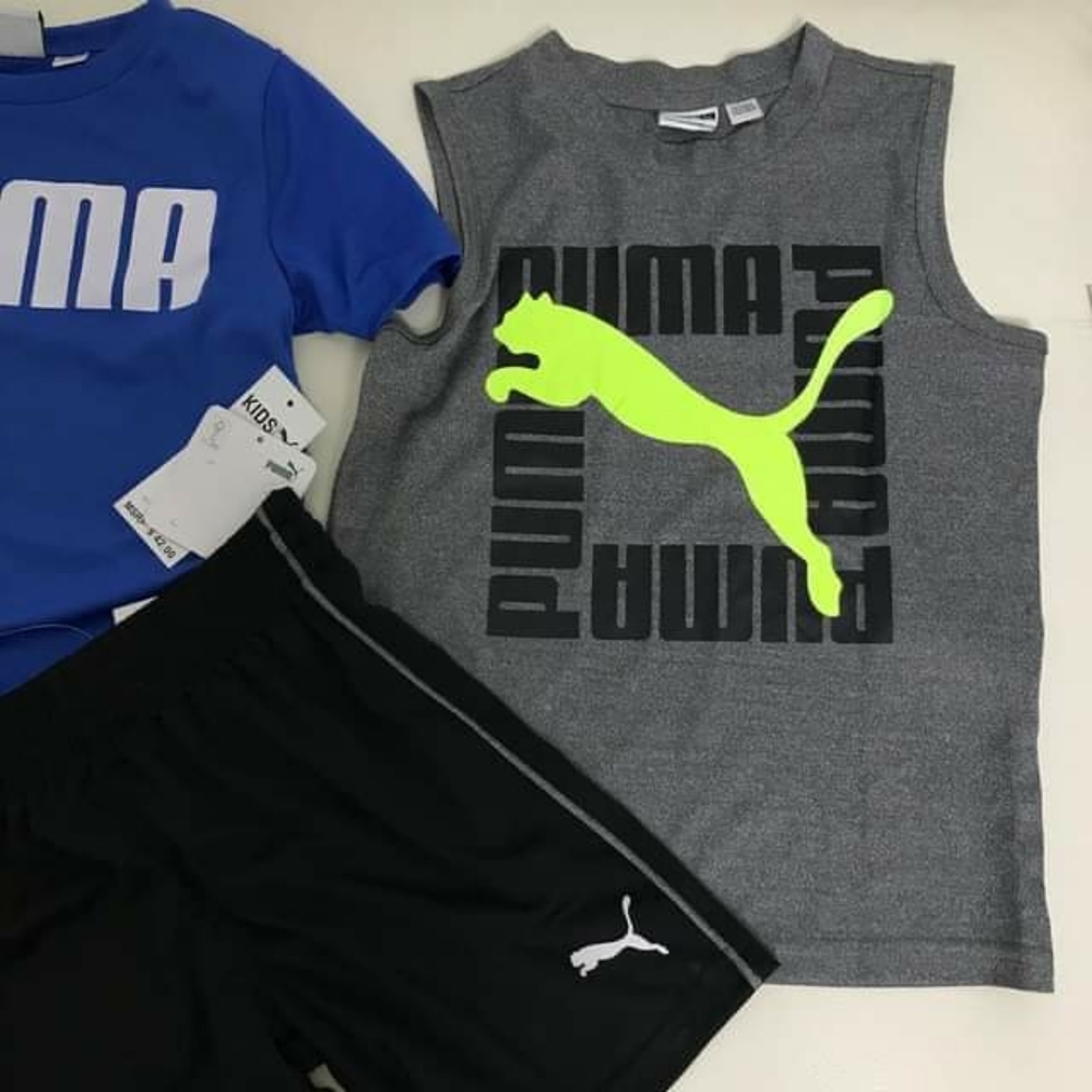 Puma performance little boy shorts set - Picture 3 of 6